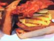 Ground Chicken Burgers with Grilled Pineapple Cucumbers and Tomatoes
