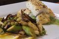 Grilled Halibut And Arugula Pesto