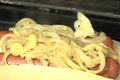 Grilled Knockwurst With Garlic And Onion