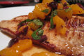 Grilled Mandarin Orange Pork Chops with Citrus Relish