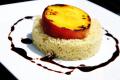 How To Make Grilled Peaches And Couscous With Balsamic Reduction