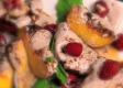 How To Make Grilled Peaches Topped With Yogurt Sauce