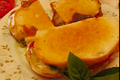 Heavenly Grilled Pepperoni-Pesto Sandwich