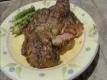 Grilled Rib Eye Steaks & Okra