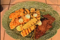 How To Make Chicken Breast Fillets And Grilled Steak With Vegetables