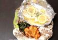 Grilled Sole Fillets En Papillote