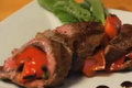 How To Make Roasted Vegetable Stuffed Flank Steak Paired With Heinens Red Wine