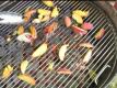Grilling Peaches At Farmers' Market