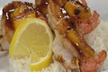 Gulf Coast Seafood Grilled Shrimp and Mango Skewers