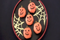 How To Make Halloween Jack-o'-lantern Ball Sushi (temari-zushi)