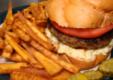 Korean Hamburger With Sweet Potato Coleslaw And Fries