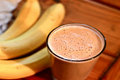How To Make Healthy Banana Smoothie With Chocolate