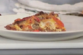 Healthy Turkey Sausage and Sweet Potato Breakfast Pizza 