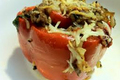 Healthy Vegetarian Stuffed Bell Peppers