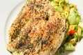 How To Make Herb Chicken Breast With Cucumber & Apple Salad