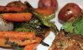 How To Make Herb Crusted Salmon With Roasted Vegetables