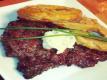 Herb Rubbed Sirloin with Lemon Butter and Guinness Battered Onion Rings