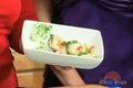 How To Make Holiday Party Korean Appetizers - Mungbean Dip, Rice Cake And Pork Bossam Wrap