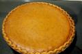 Homemade Halloween Pumpkin Pie