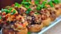 Elba's Hot and Spicy Stuffed Mushrooms