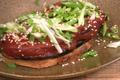 How To Make Hot Asian Eggplant And Seitan Sandwich