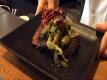 Hotchef'S Crispy Hanger Steak with Shallots and Peppers