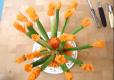 How To Carve Carrot Flowers