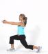 How To Do  Walking Lunge With Weighted Twist Exercise