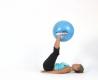 How To Do Double Leg Lift With Exercise Ball