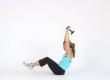 How To Do V-sit Overhead Triceps Extension