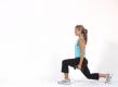 How To Do Walking Lunge With Bicep Curl Exercise