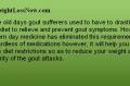 Weight Loss For Gout Sufferers