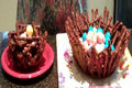 How to Make a Chocolate Pretzel Basket