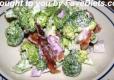 Weight Watcher's Broccoli Bacon Salad