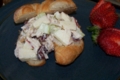 Healthy Chicken Salad with Apples Walnuts 