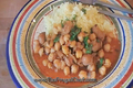 How To Make Garbanzo Sausage Stew With Saffron Rice