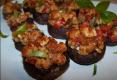 Walnut Stuffed Mushrooms