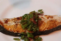 How To Make Seared Halibut With Hot Bacon And Bean Relish