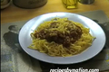 Meatball over Spaghetti