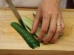 How To Slice Cucumber For Sushi Rolls Video