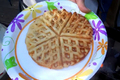 Outdoor Cast Iron Humboldt Smokey Cheddar Waffles