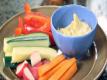 Hummus with Fresh Vegetables
