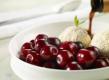 Picota Cherries And Vanilla Ice-cream With  A Twist Recipe