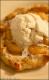 Apple Pie Amandine With Vanilla Milk 
