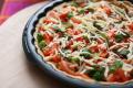 Onion, Broccoli, Cheese & Bacon Quiche