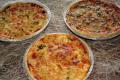 Bacon & Mushroom Quiches  