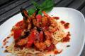 Capellini With Tomato Basil Sauce