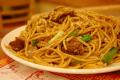 Beef And Pepper Spaghetti