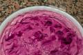 How To Make Beetroot Slices With Yogurt