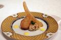 Brown Bread Ice Cream With Apricot Sauce